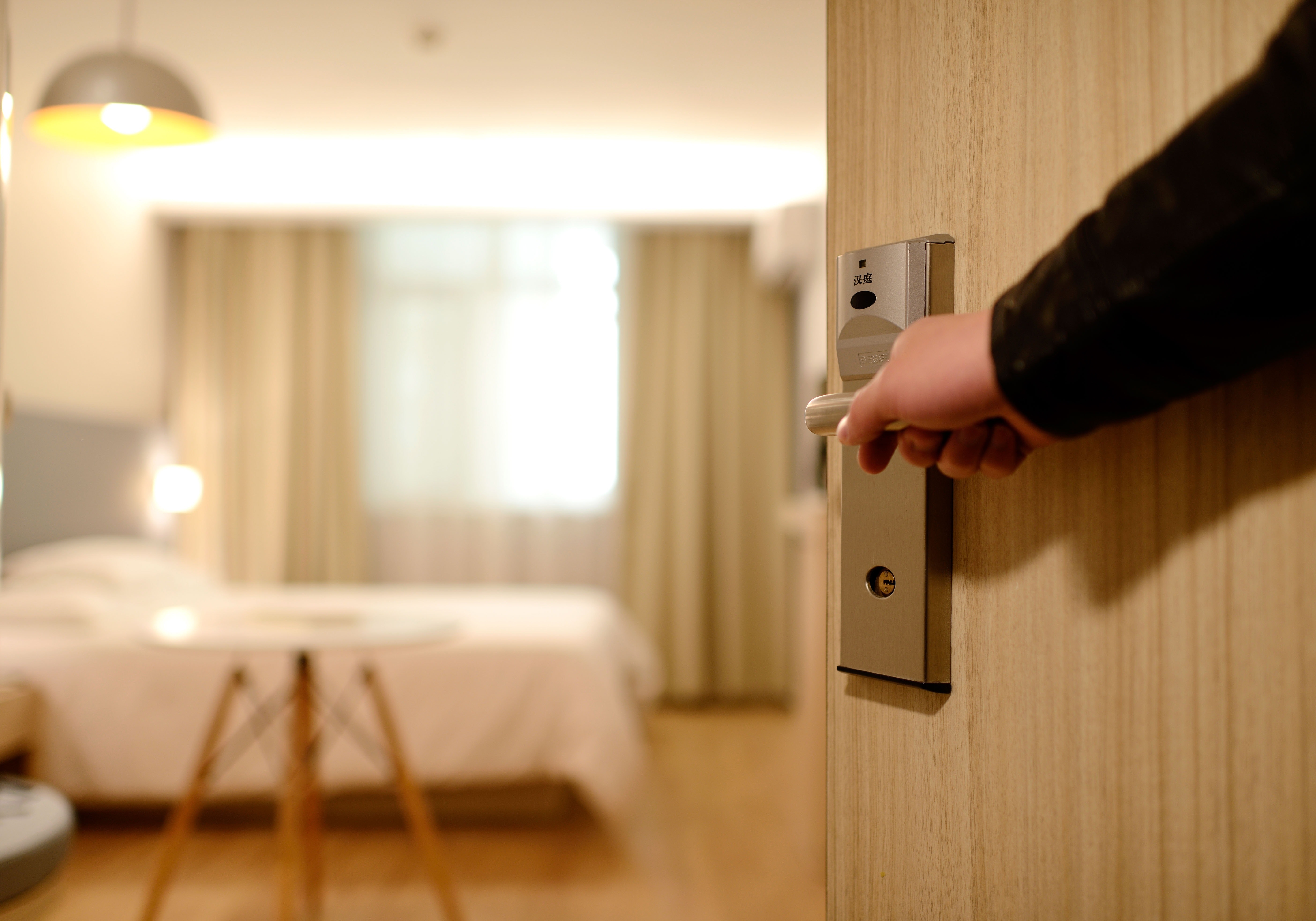 Cleaning door knobs and light switches