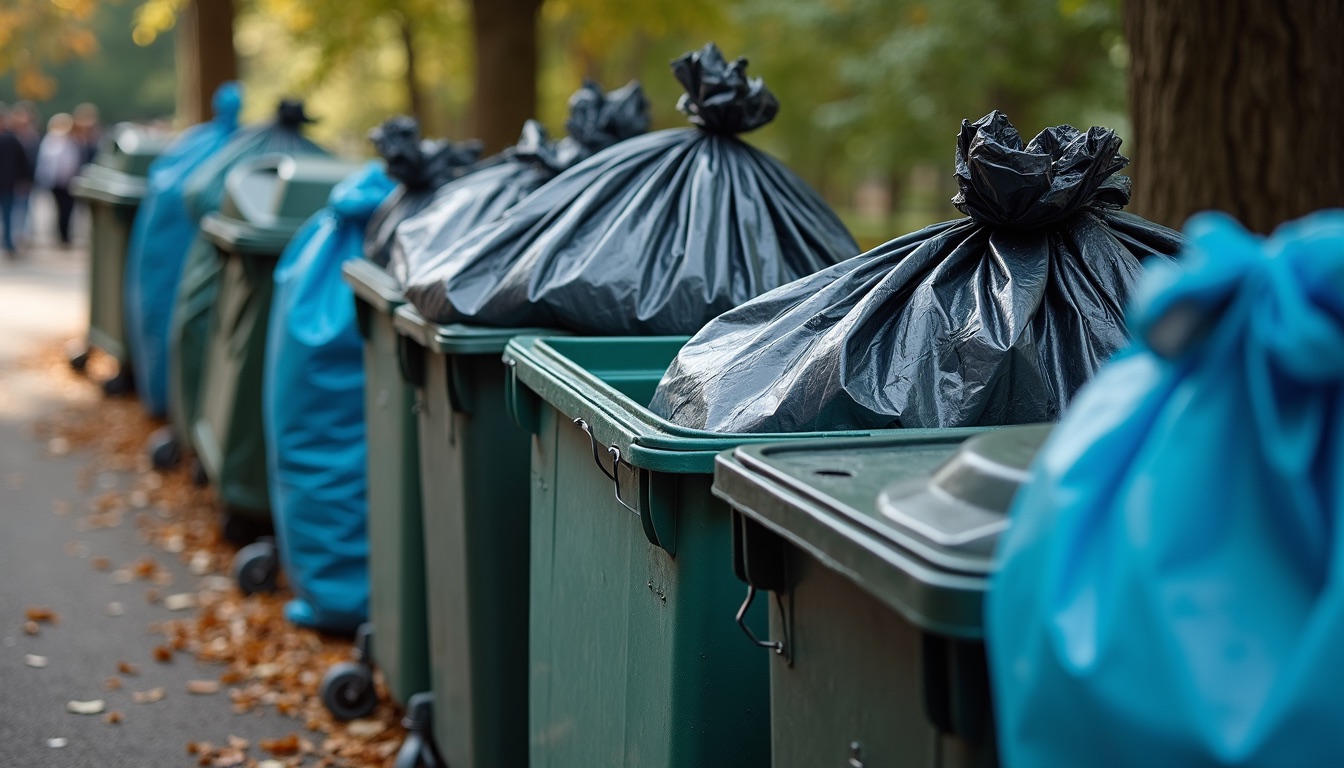 Removing clutter and waste from a property